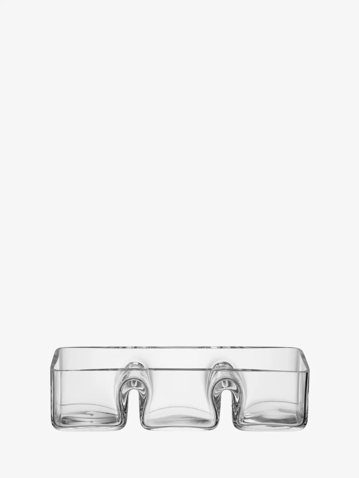Serve Trio Dish L30cm Clear