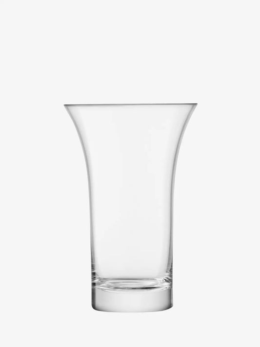 Flower Flared Bouquet Vase H22cm Clear