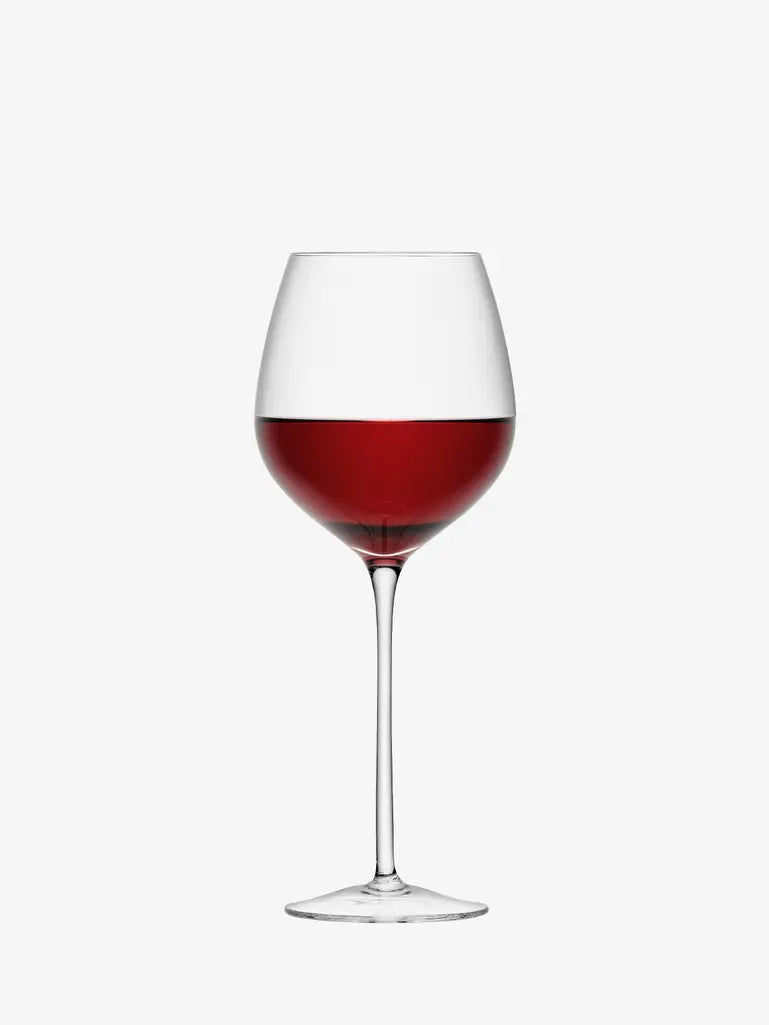 Red Wine glass 750ml clear x 2