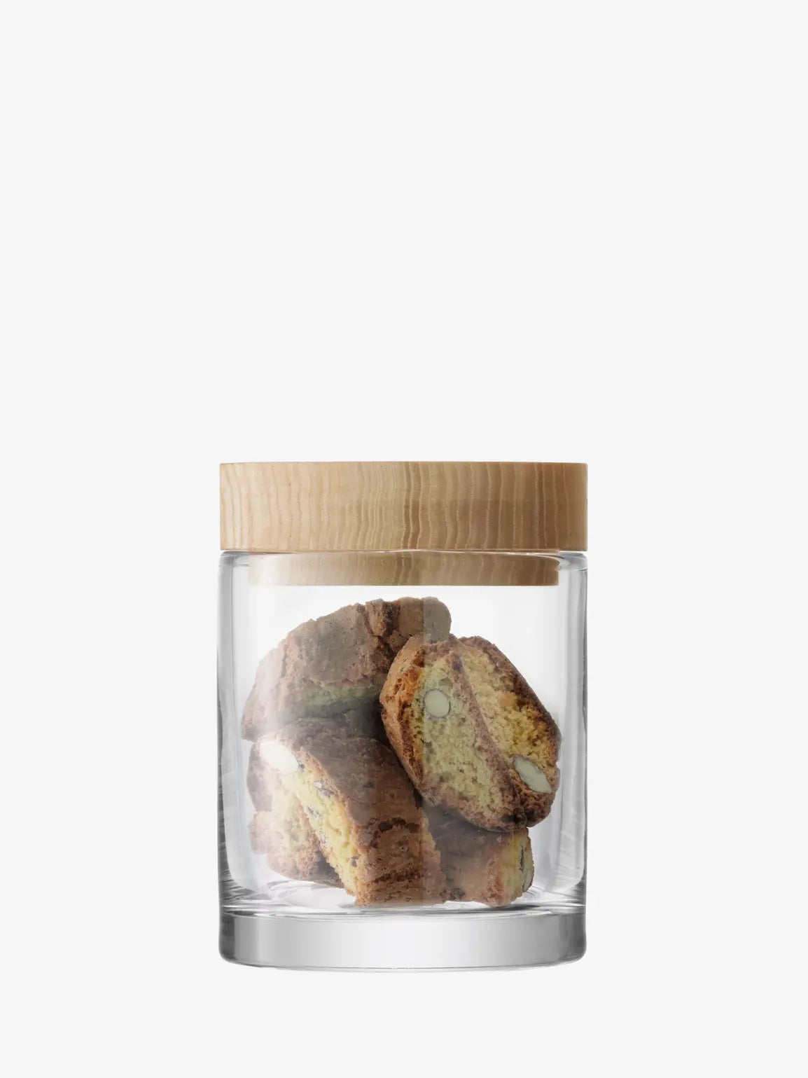 Lotta Container & Ash Lid H14cm Clear
