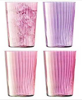 Gems Tumbler 560ml Assorted Garnet x 4