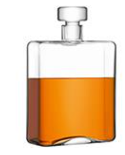 Cask Whisky Oblong Decanter 1l