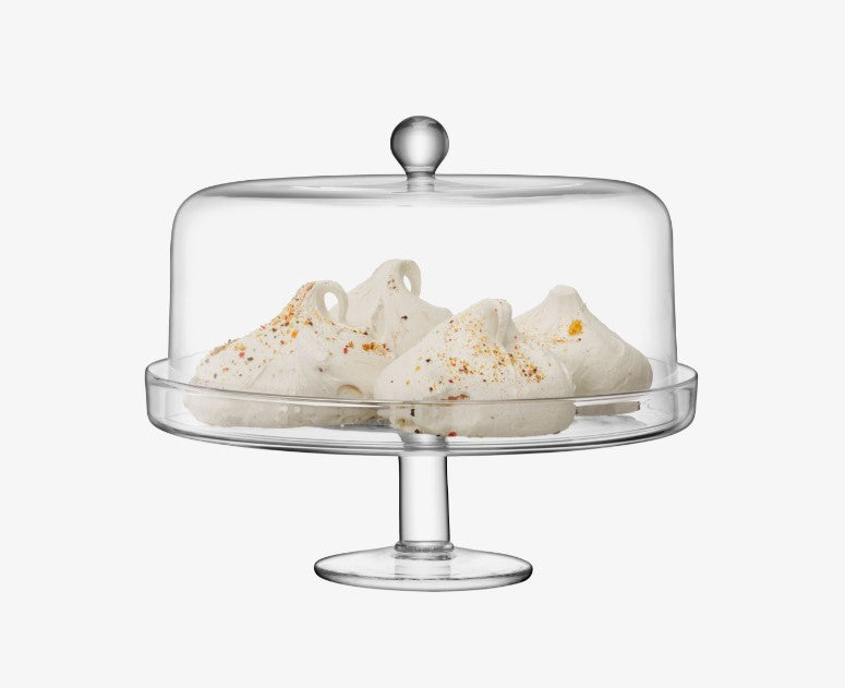 Klara Glass Cake Stand & Cover