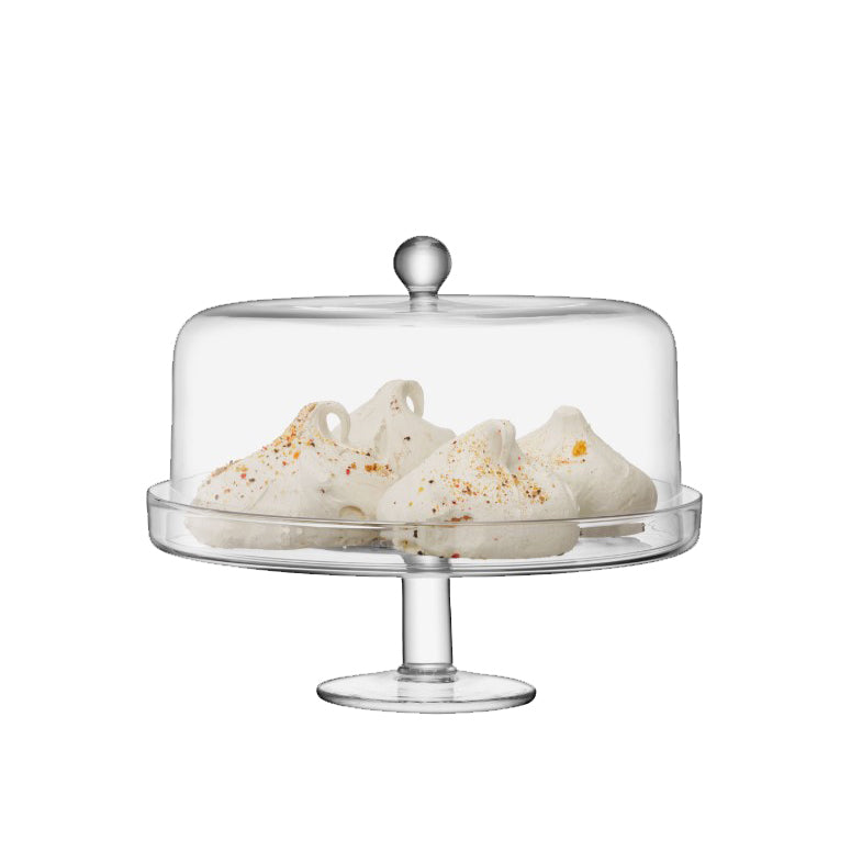 Klara Cakestand & Cover 33cm/30cm H30cm Clear