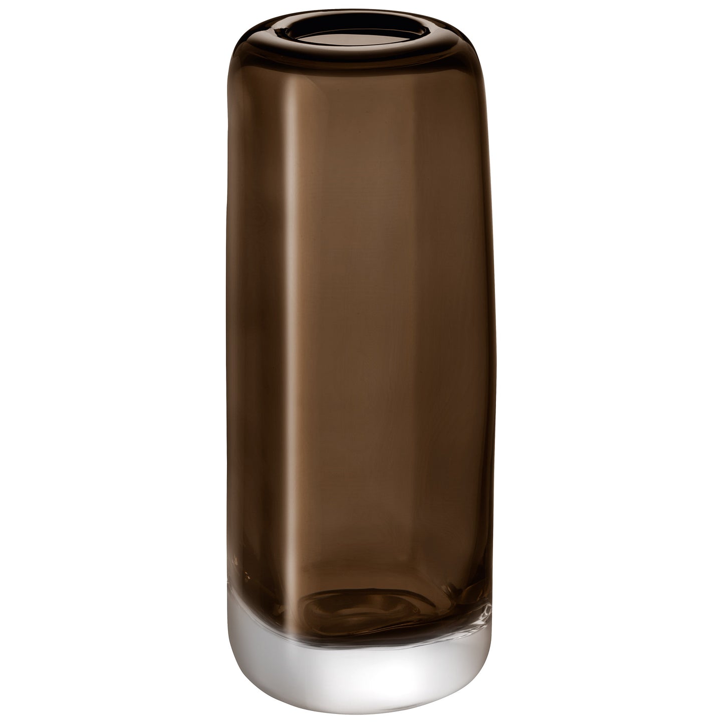 Melt Vase 34cm Mushroom Brown