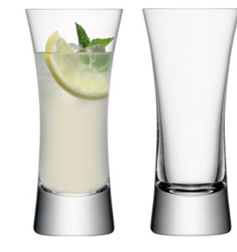 Moya High Ball 350ml Clear x 2