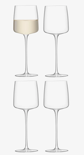 Metropolitan Wine Glass 350ml Clear x 4