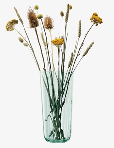 Mia Vase H31cm Recycled/Part Optic