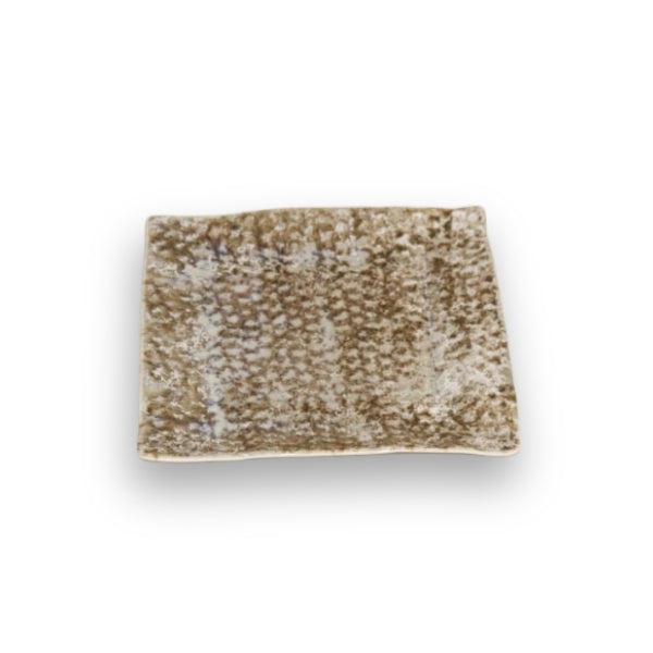 Square Plate 25x25cm - Coral Color