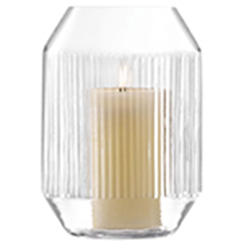 Rotunda Lantern/Vase H26cm Clear