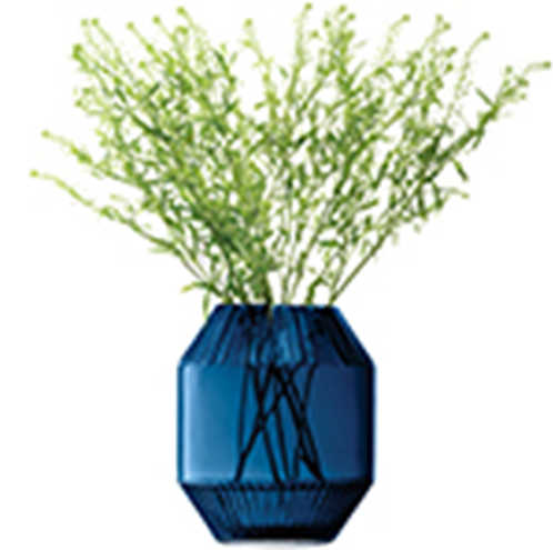 Rotunda Vase H20cm Sapphire