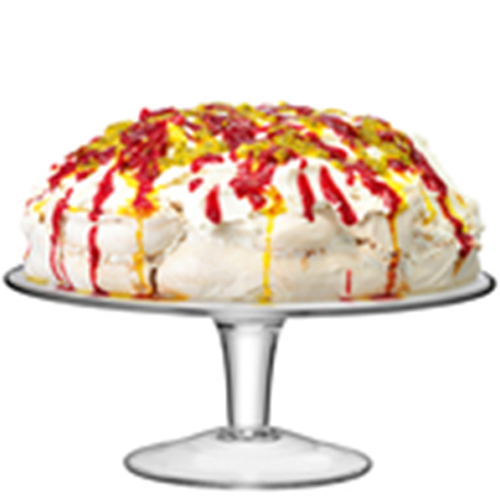 Serve Cakestand 31cm Clear