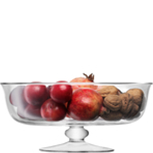 Serve Dessert Comport 31cm H14cm Clear