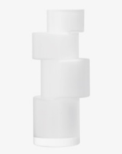 Tier Vase H35cm Chalk White