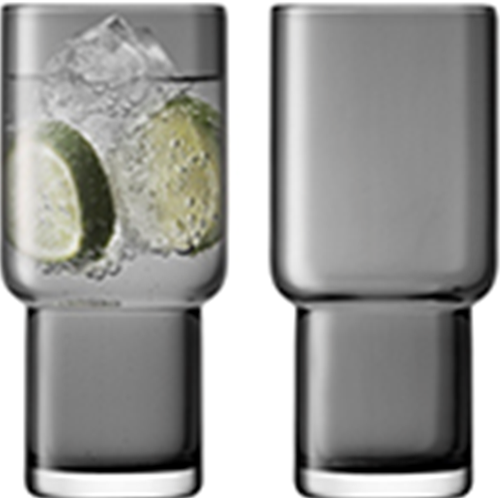 Utility Highball 390ml Slate x 2