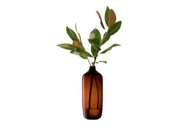 Vessel Vase H38cm Peat Brown