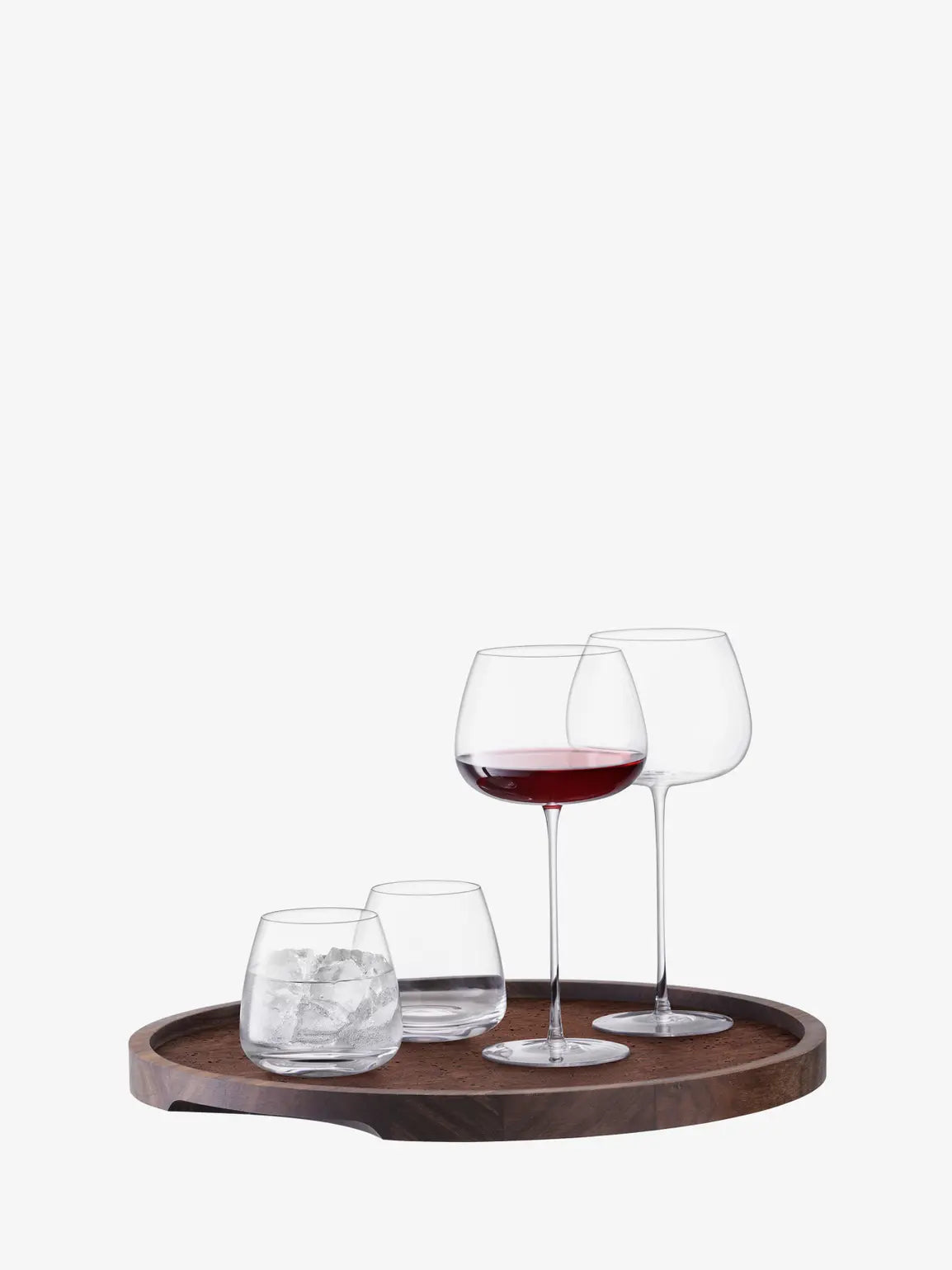 City Serving Tray 40cm Walnut/Cork