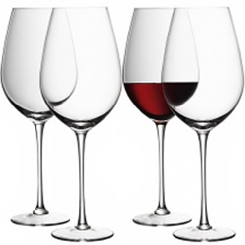 Wine Red Wine Goblet 850ml Clear x 4