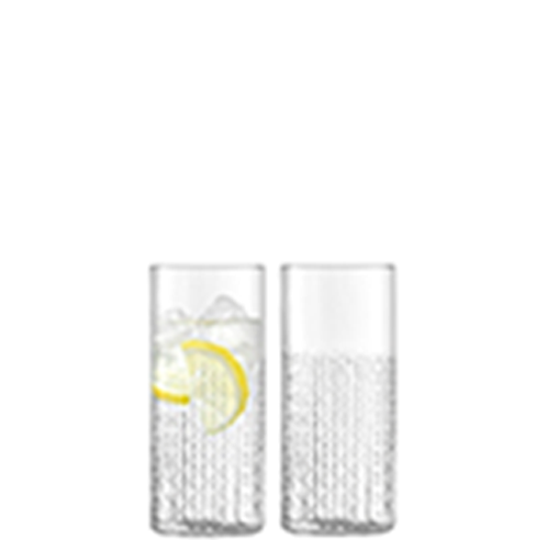 Wicker Highball 400ml Clear x 2