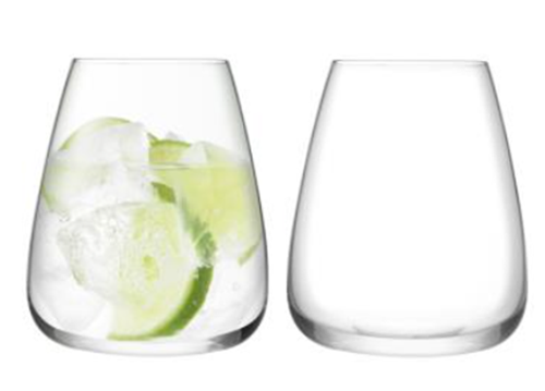 Wine Culture Water Glass 590 ml Clear x 2