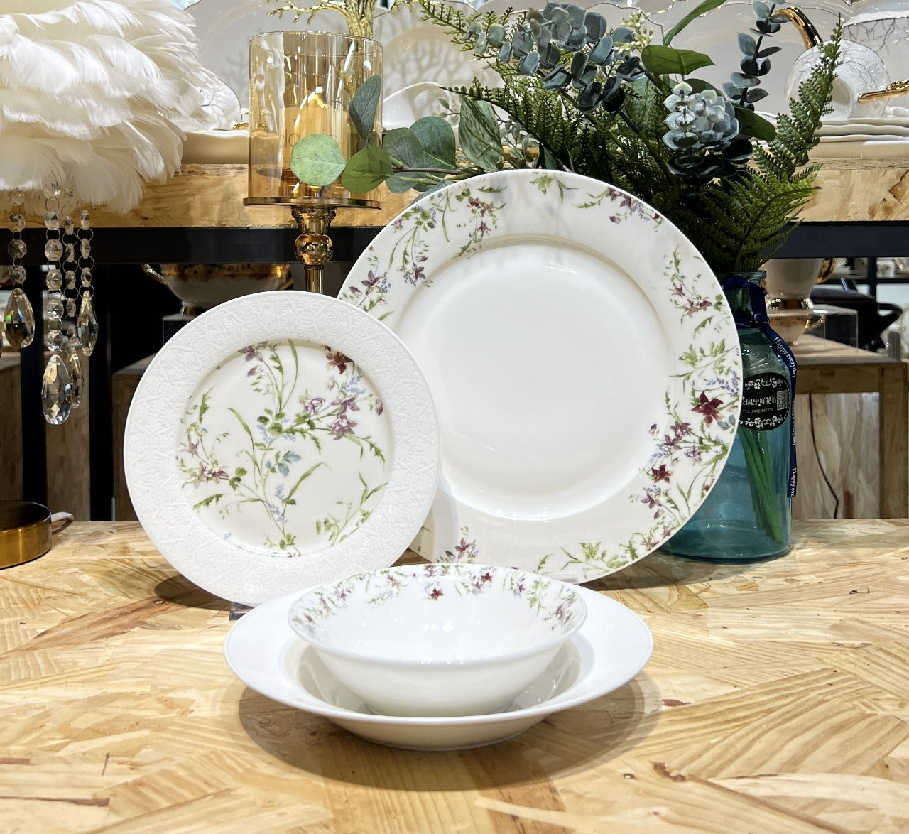 NBC Round Dinner Set of 24