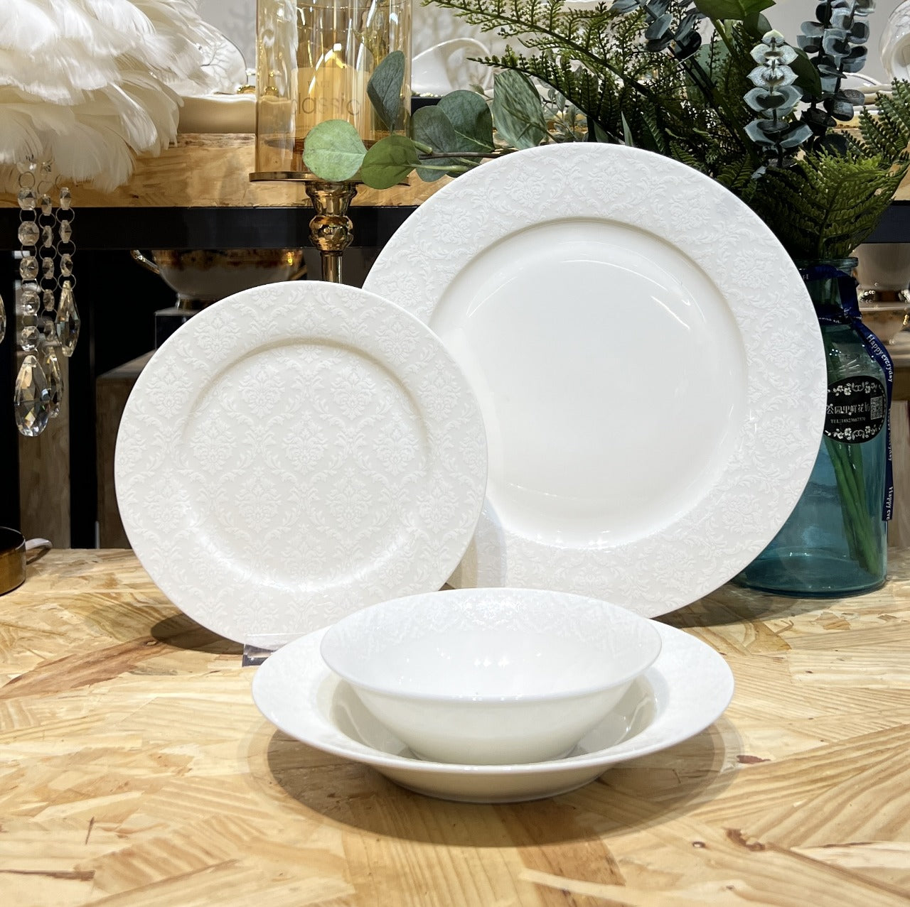 NBC Round Dinner Set of 24
