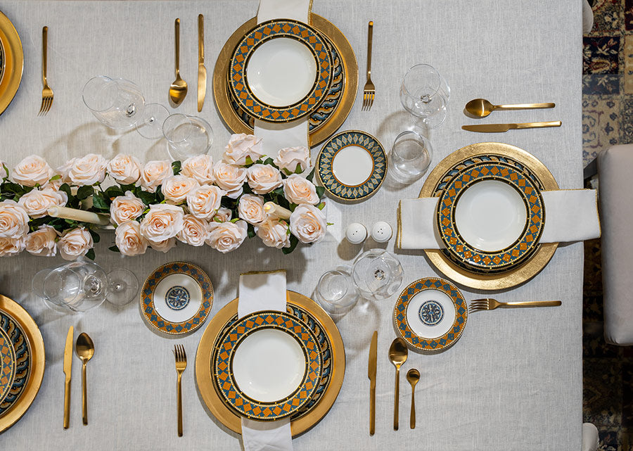 Tuscany - 97pcs Dinner Set Bone China
