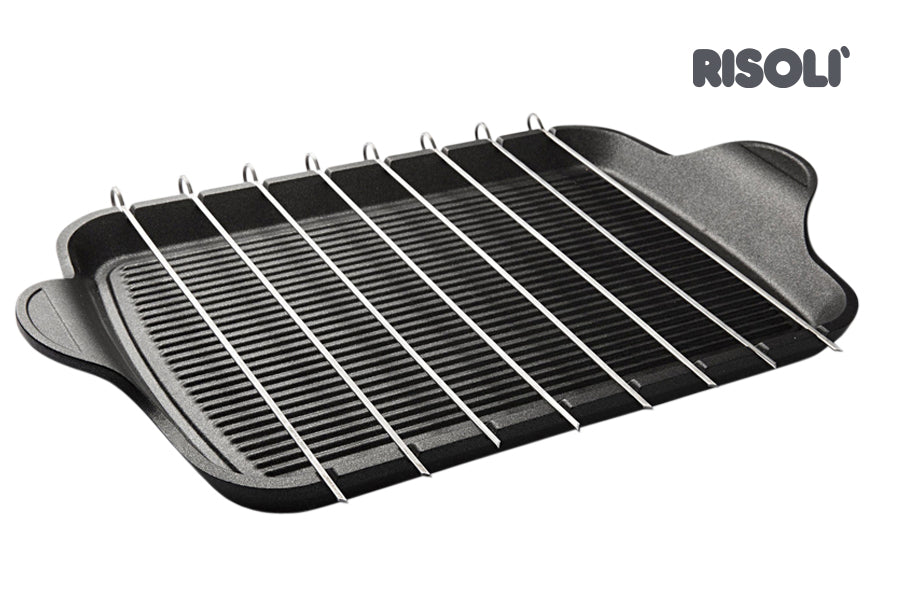 Brochette Grill "Explora" Coating consists of profiles, Suitable for gas, electric and grill/oven