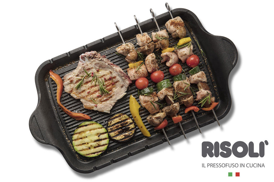Brochette Grill "Explora" Coating consists of profiles, Suitable for gas, electric and grill/oven