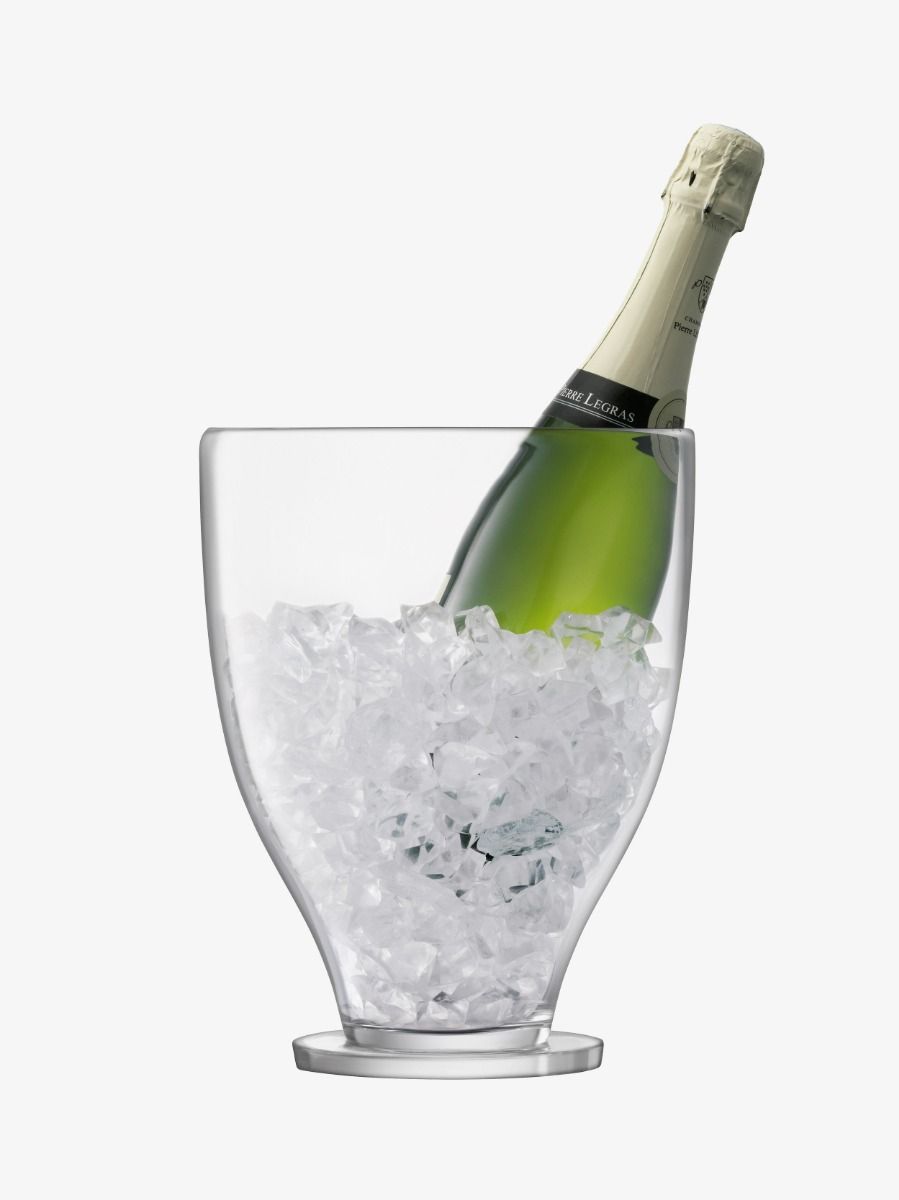 Epoque Champagne Bucket H25cm Clear
