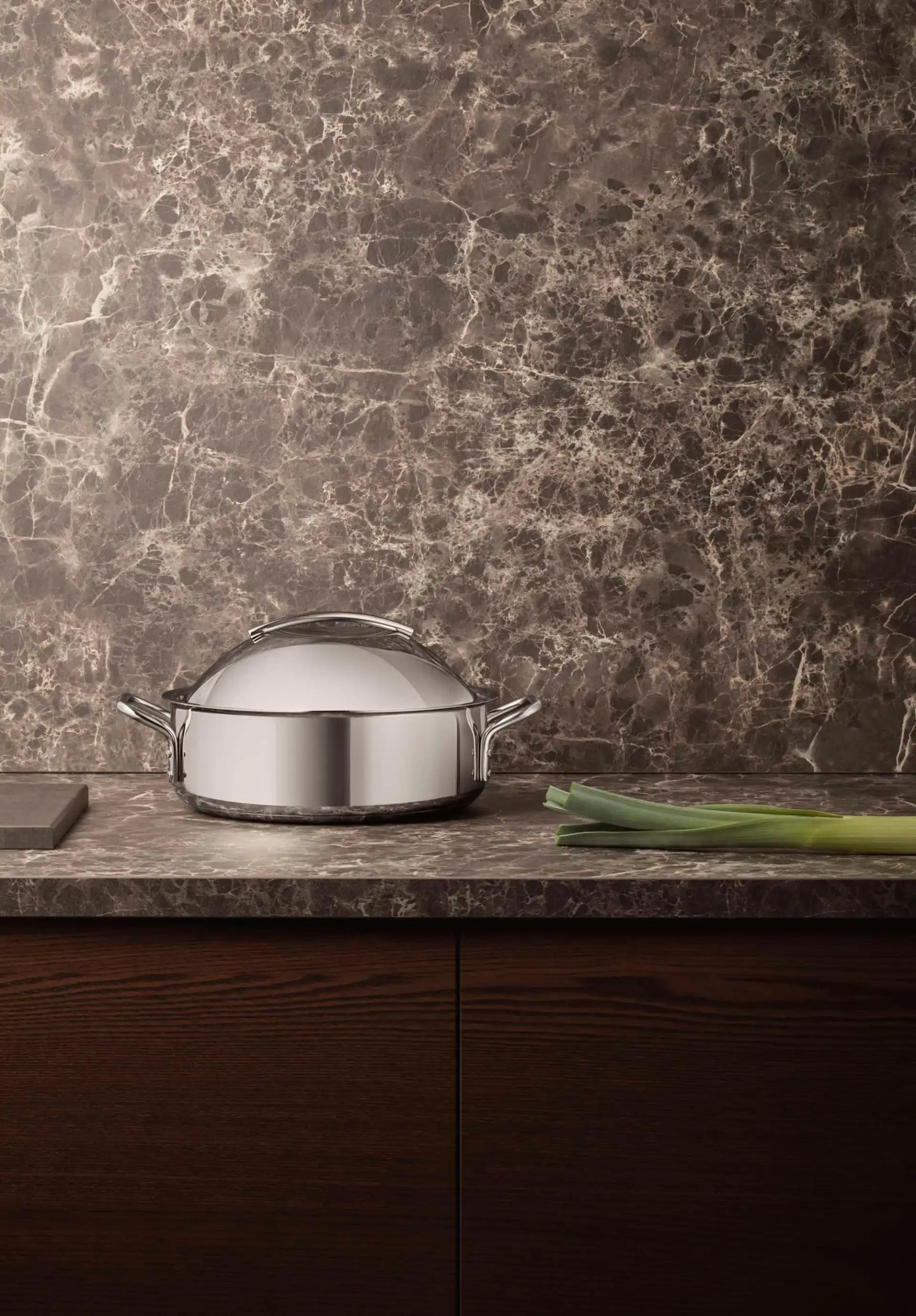 Dome Lid - 24cm - Stainless Steel