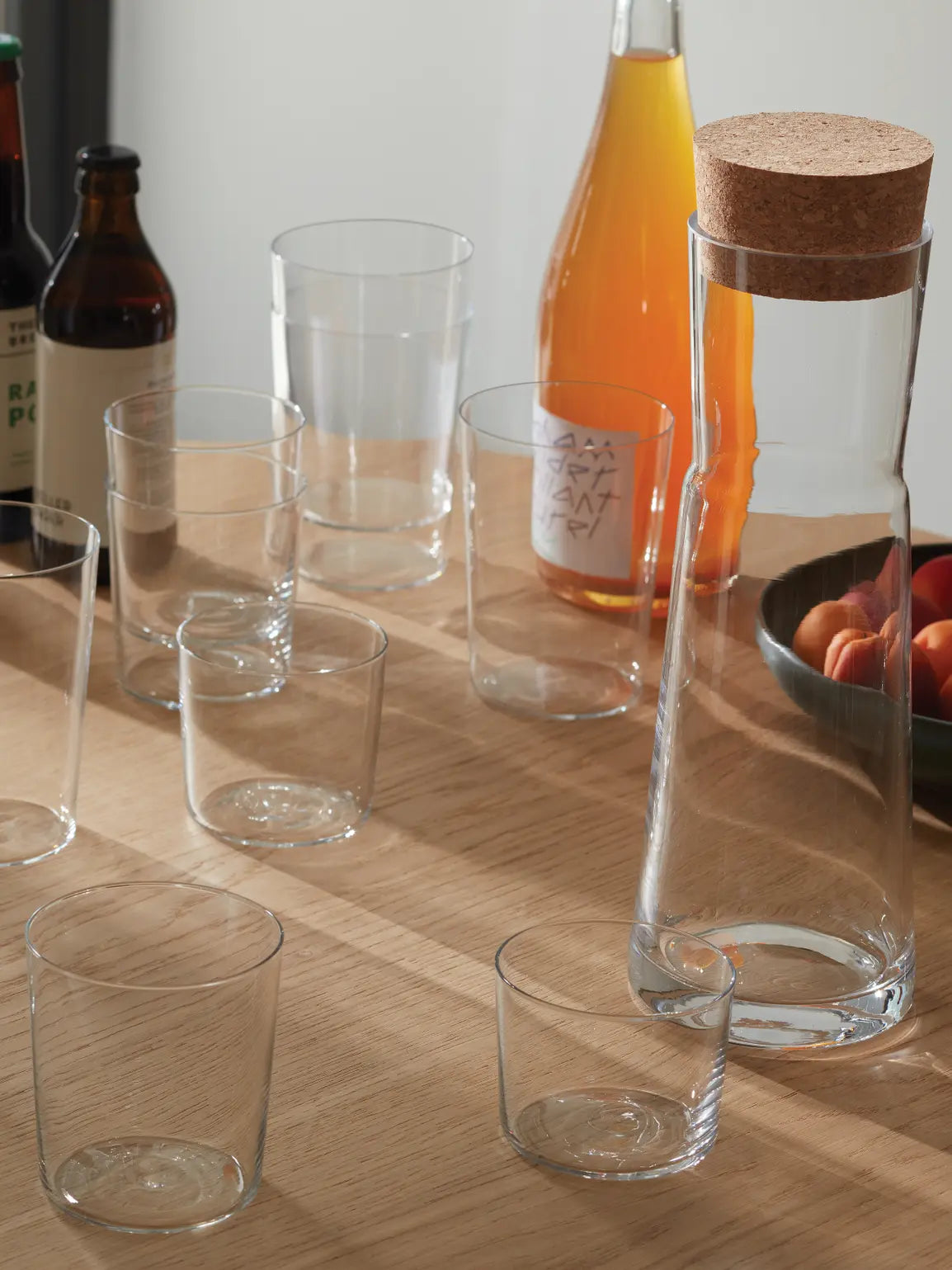Gio Tumbler (low) 310ml Clear x 4
