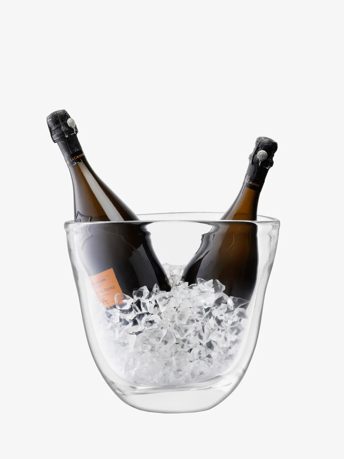 Celebrate Dual Champagne Bucket H27cm Clear