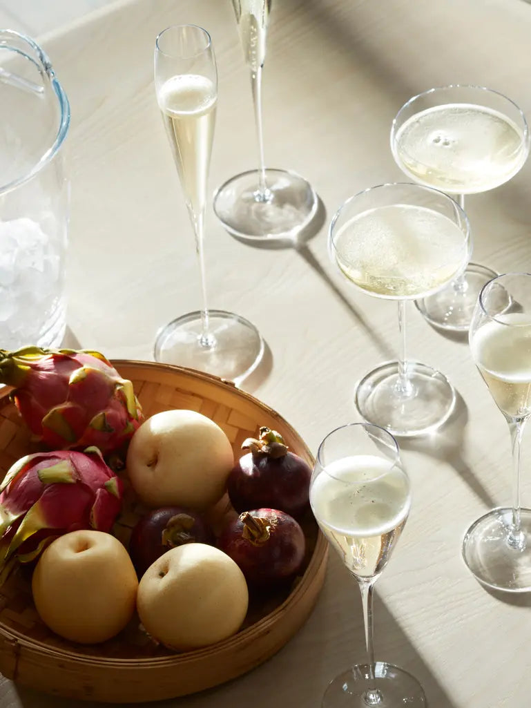 Wine Prosecco Glass 250ml Clear x 2