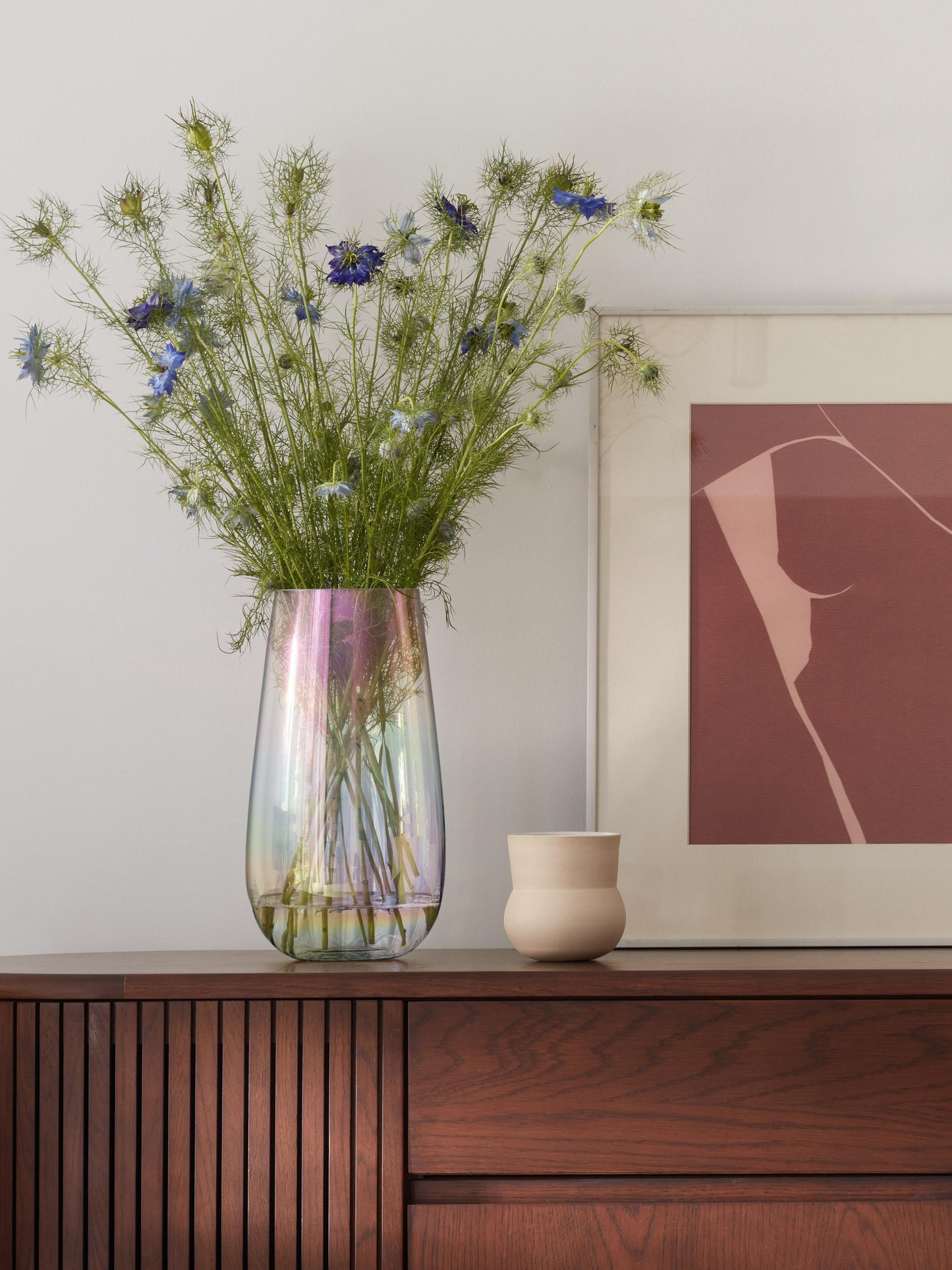 Pearl Vase H28cm Mother of Pearl