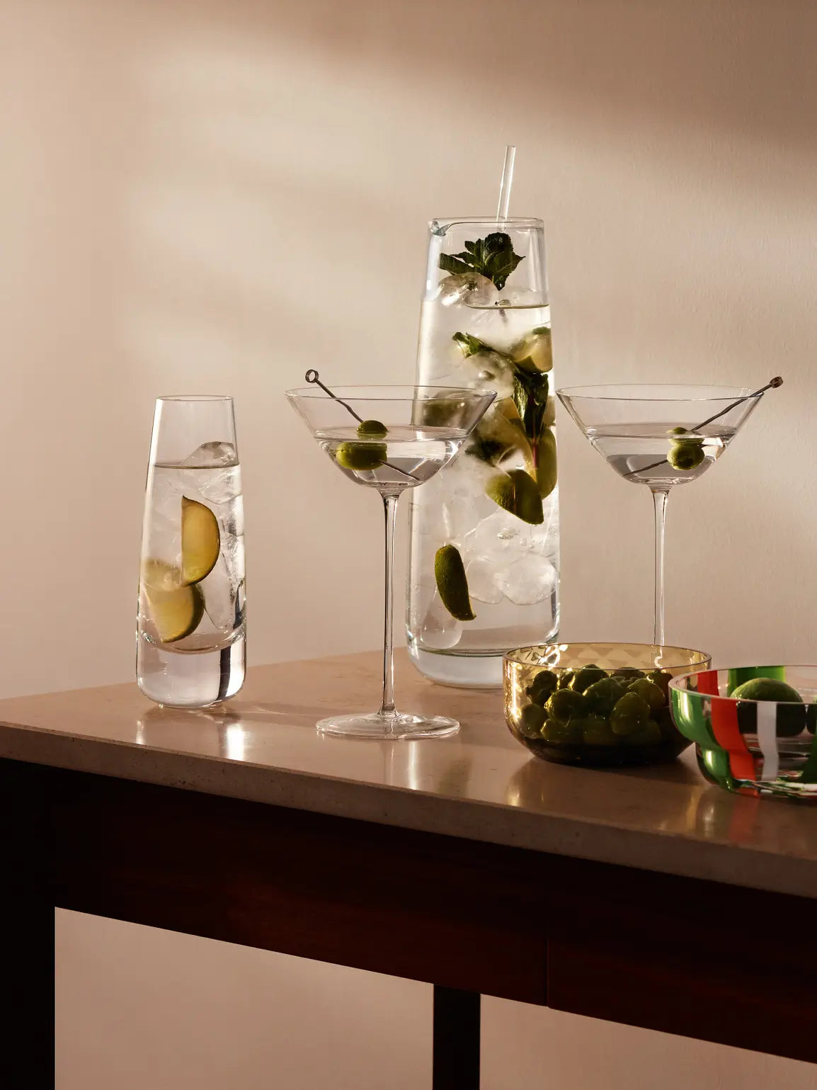Bar Culture Jug & Stirrer 1.25L Clear