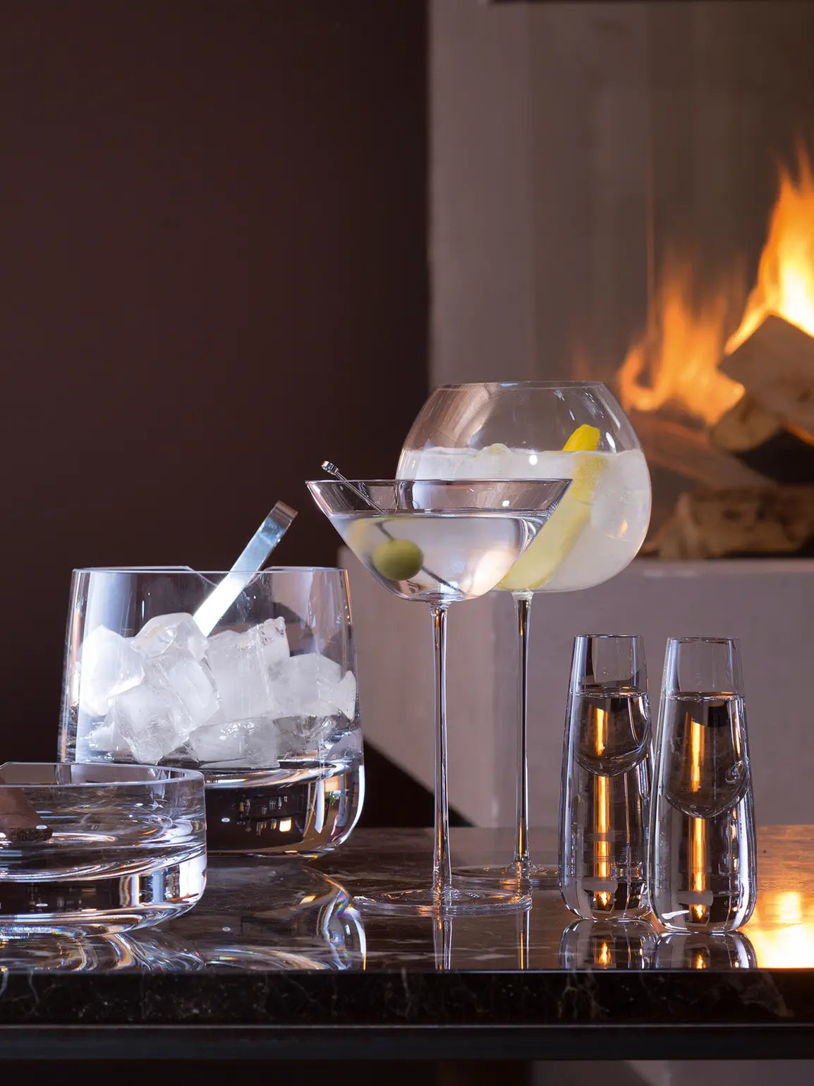Bar Culture Ice Bucket 15.5cm Clear