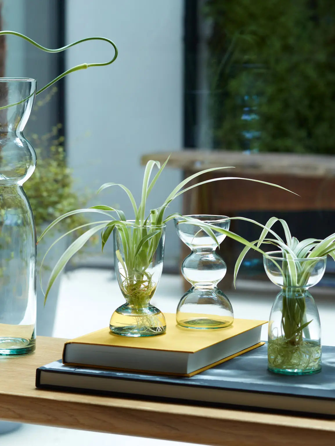 Canopy Trio Vase Set H13cm Clear