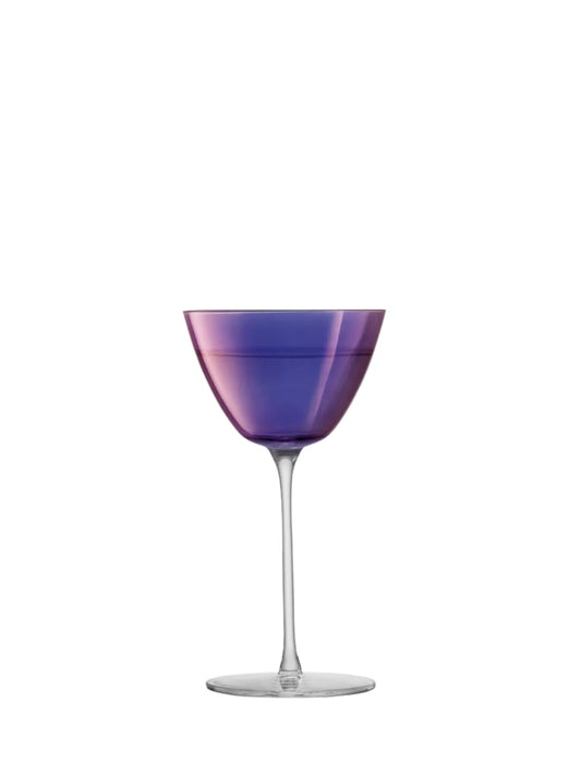 Aurora Martini Glass 195ml Polar Violet x 4