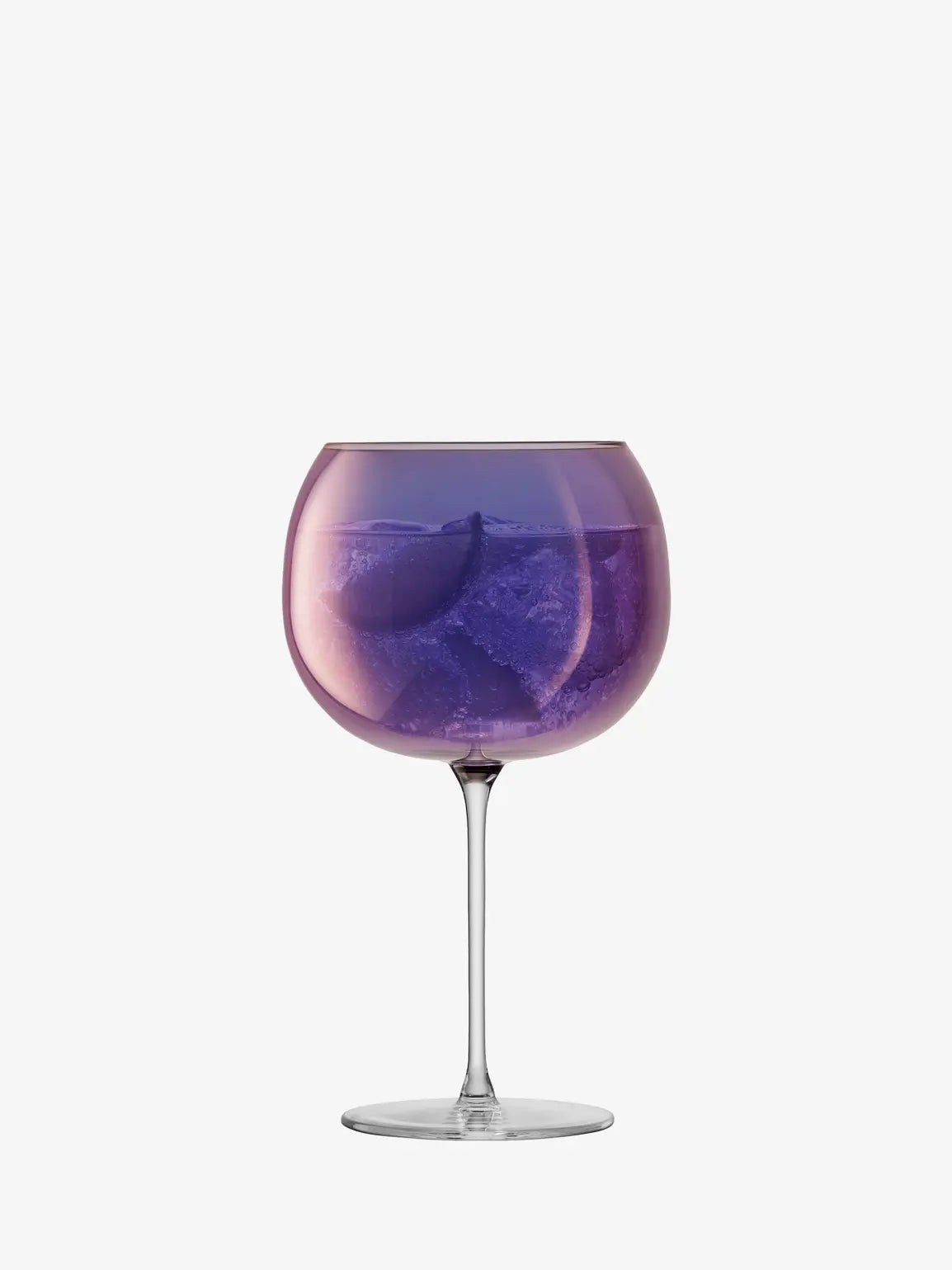 Aurora Balloon Glass 680ml Polar Violet x 4