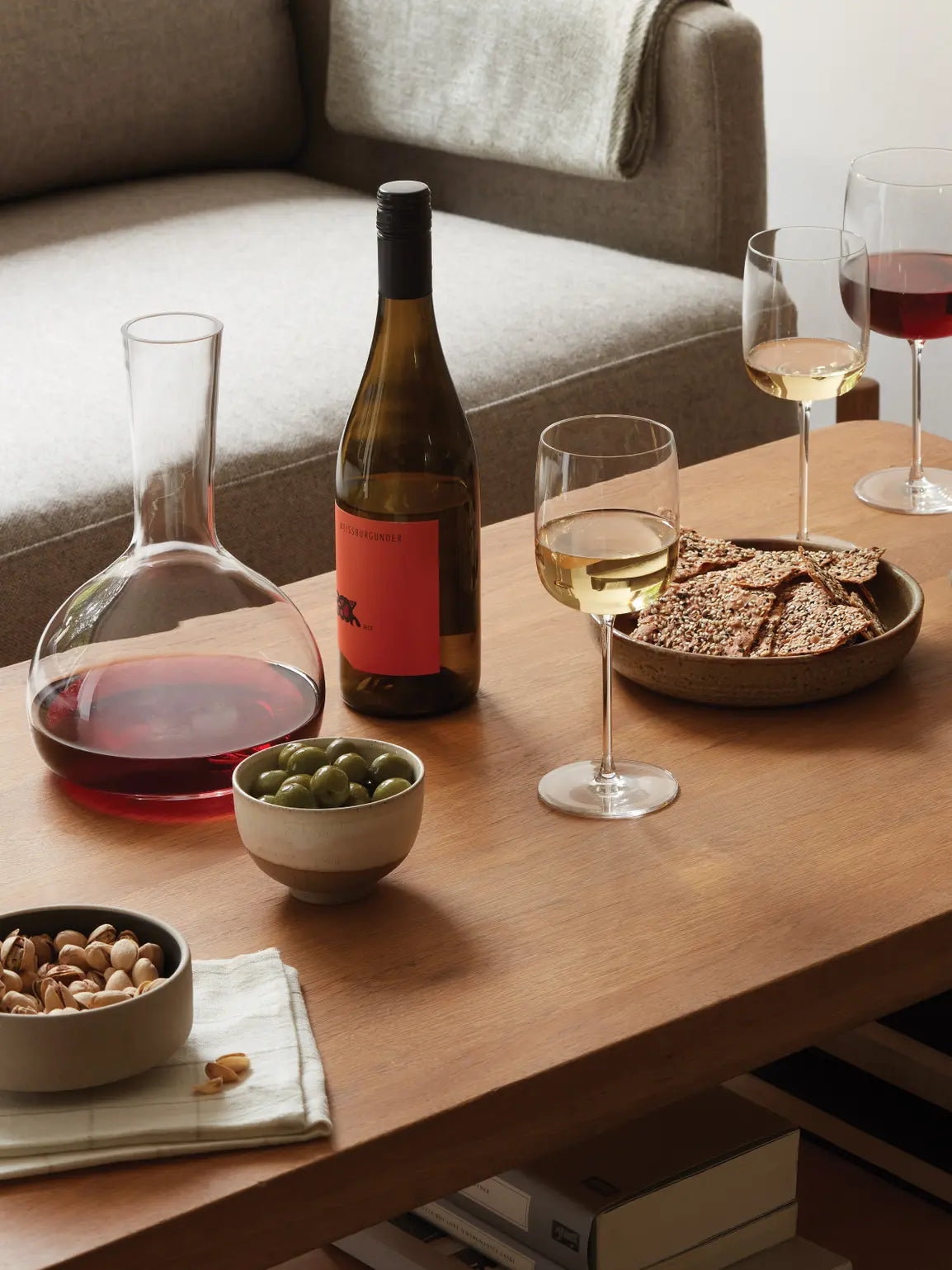 Borough Wine Carafe 1.75L Clear