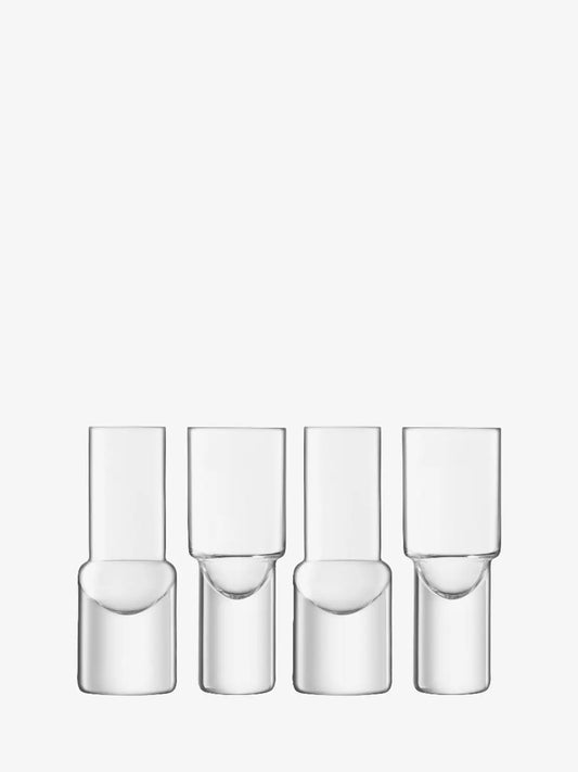 Vodka Shot Glass 50ml Clear x 4