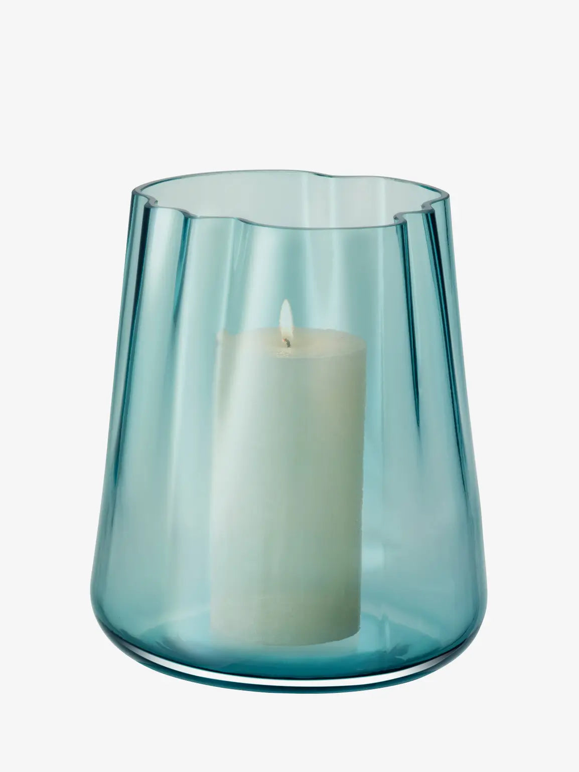 Lagoon Vase/Lantern H24cm Sea Green