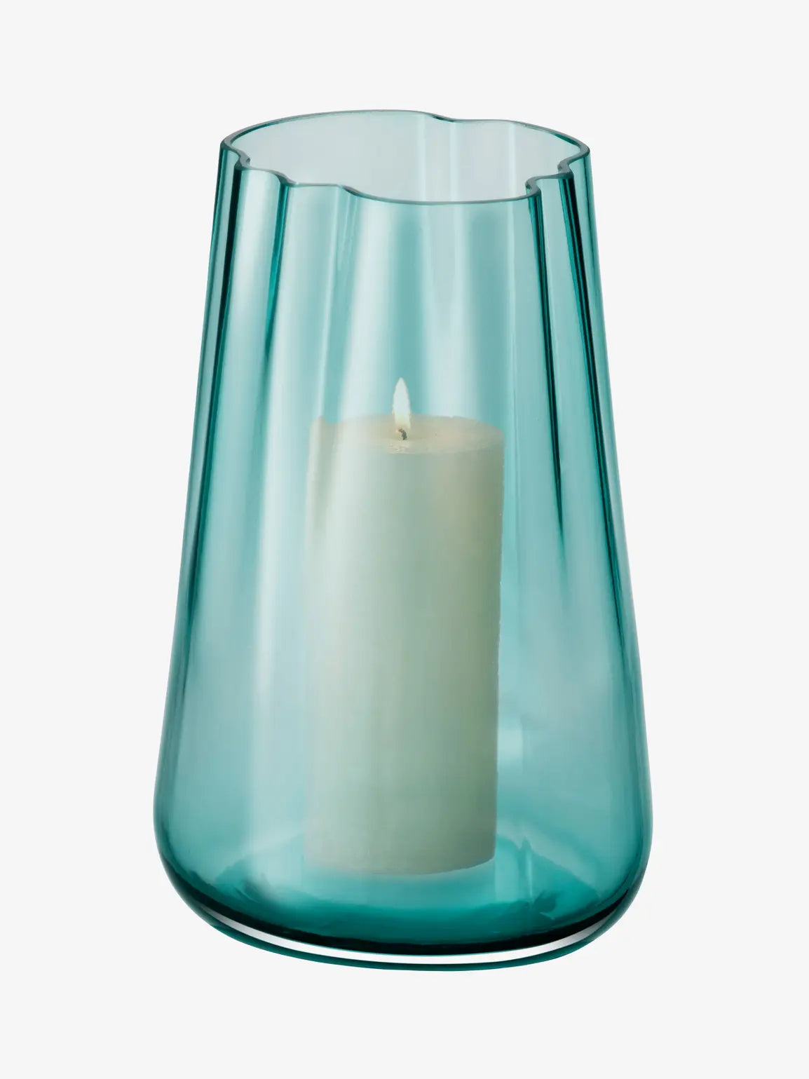 Lagoon Vase/Lantern H35cm Sea Green