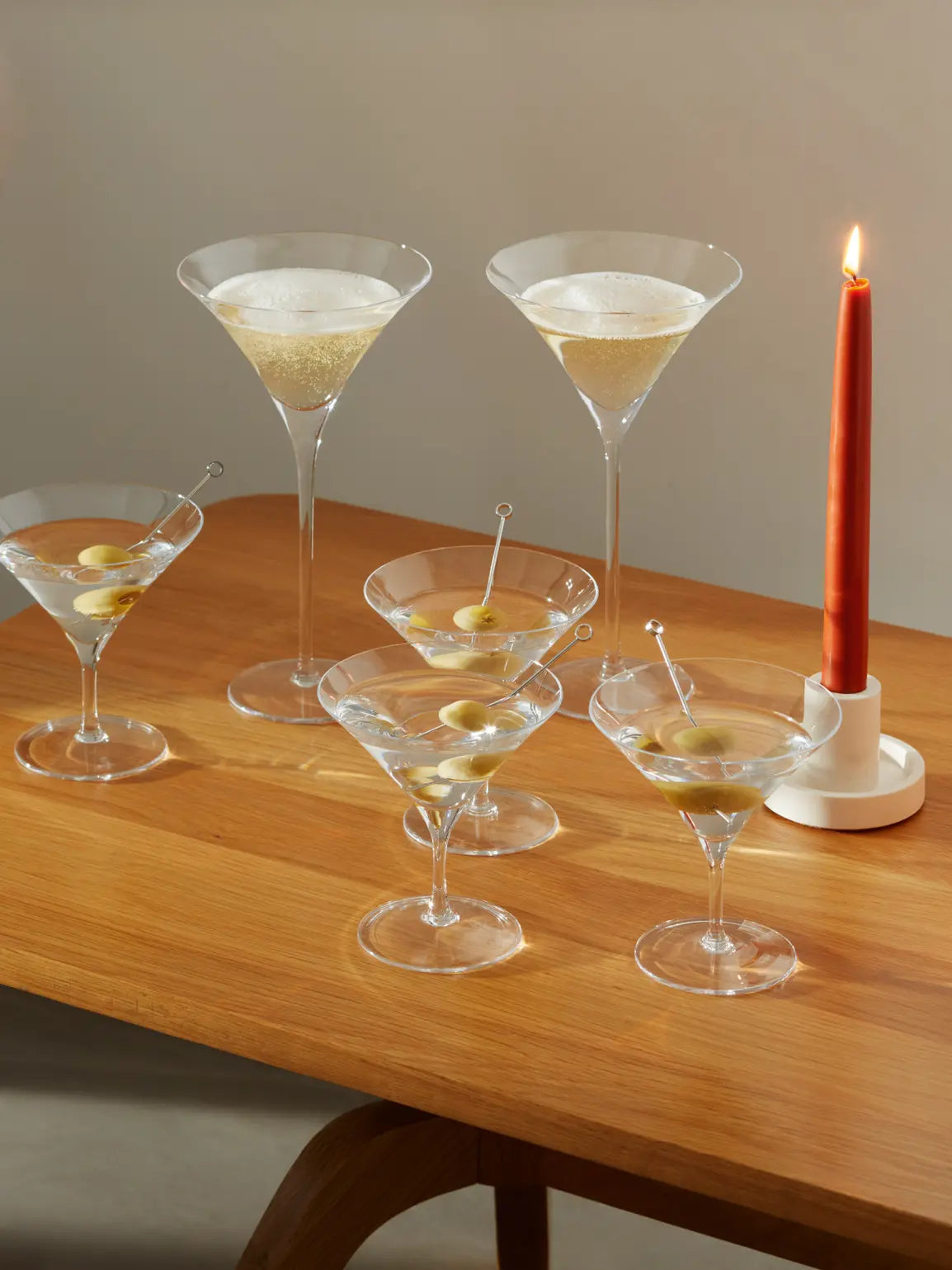 Bar Cocktail Glass 275ml Clear x 2