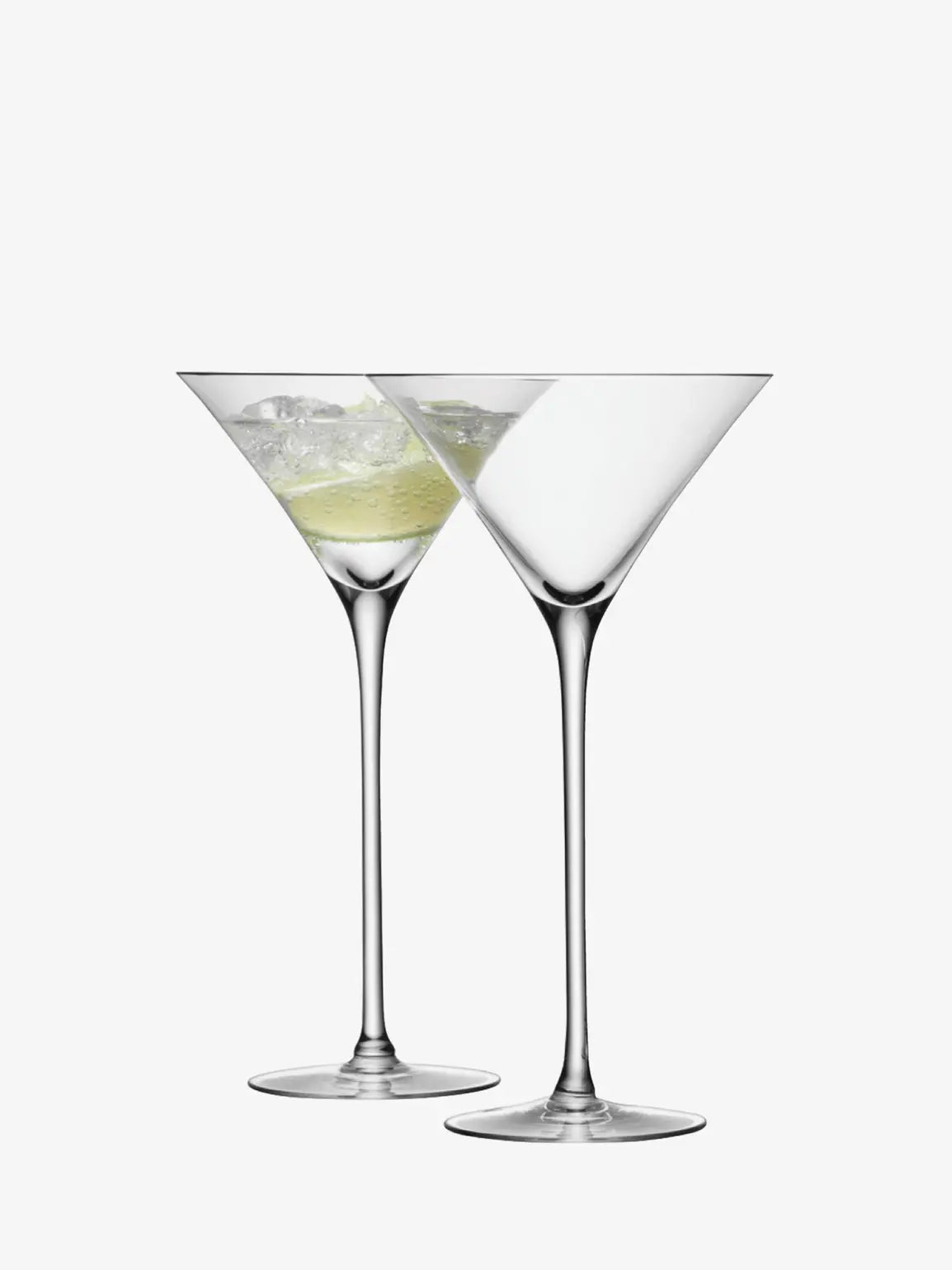 Bar Cocktail Glass 275ml Clear x 2