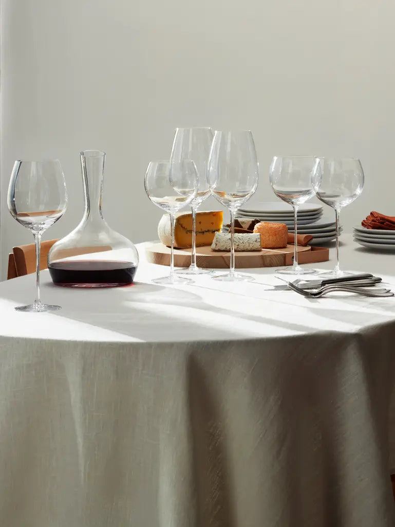 Red Wine glass 750ml clear x 2
