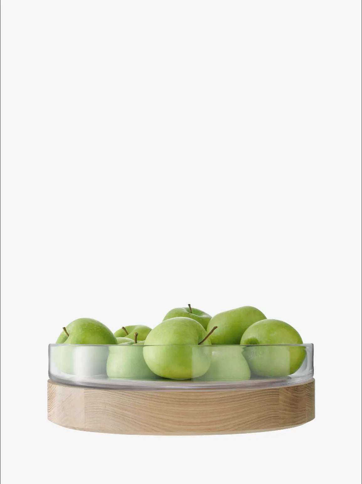 Lotta Bowl Clear & Ash Base D31cm