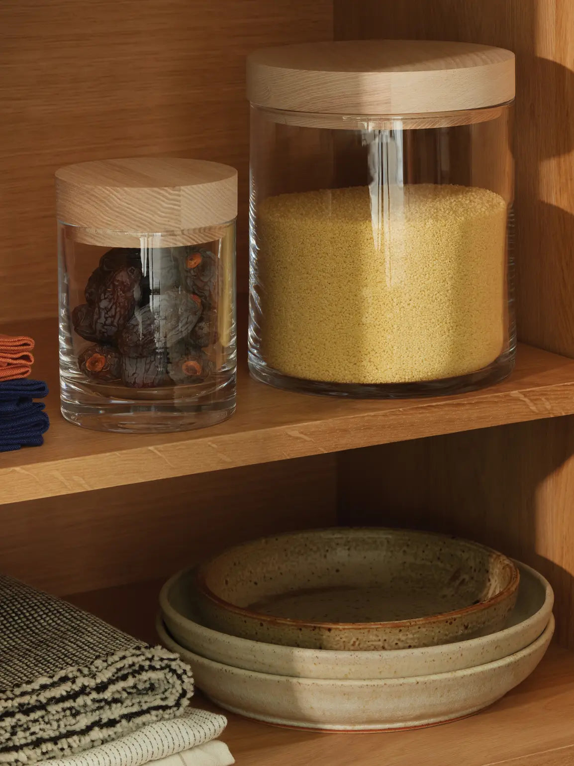 Lotta Container & Ash Lid H14cm Clear