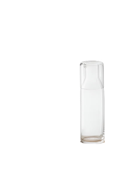 Plateau Carafe Set L28cm Clear/Ash/Cork